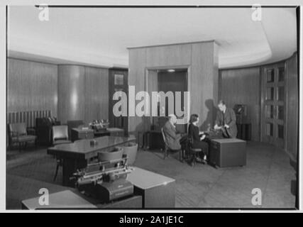 National Cash Register Co., 50 Rockefeller Plaza. Stockfoto