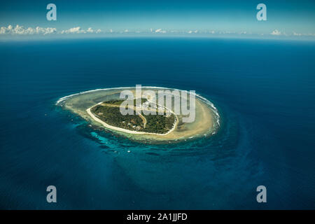 Lady Elliot Island, einer koralleninsel an der südlichen Spitze des Great Barrier Reef in QLD, Australia Stockfoto