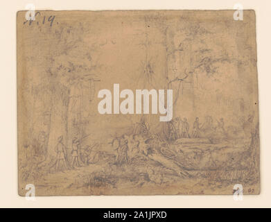 In der Nähe von Korinth, Mississippi, 1862 Stockfoto