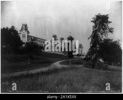 Der neue Grand Hotel, Catskill Mountains, New York, präsent. Stockfoto