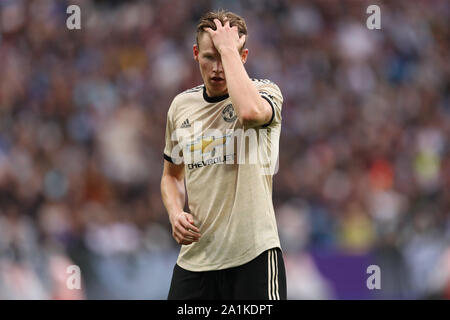 Scott McTominay von Manchester United - West Ham United v Manchester United, Premier League, London Stadium, London (Stratford), Großbritannien - 22 September 2019 Editorial nur verwenden - DataCo Einschränkungen Stockfoto