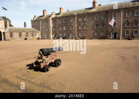 Berwick Barracks, auch als Ravensdowne, in Berwick-upon-Tweed Northumberland, Großbritannien bekannt Stockfoto