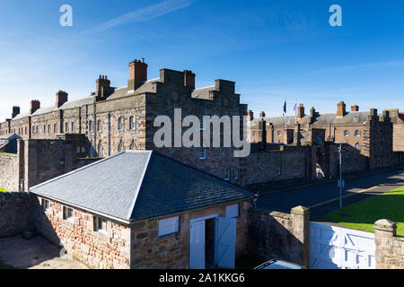 Berwick Barracks, auch als Ravensdowne, in Berwick-upon-Tweed Northumberland, Großbritannien bekannt Stockfoto