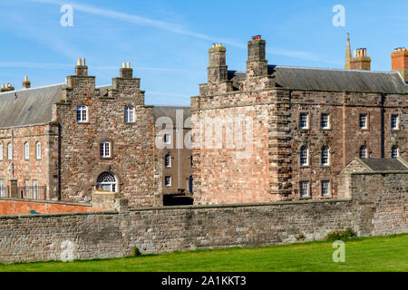 Berwick Barracks, auch als Ravensdowne, in Berwick-upon-Tweed Northumberland, Großbritannien bekannt Stockfoto