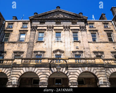 Stadt Kammern auf der High Street Royal Mile, Edinburgh, Schottland Stockfoto