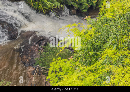 Wunderschöner Wasserfall von Datanla in der Bergstadt Dalat, Vietnam Stockfoto