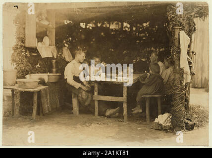 12.00 Uhr Stunde auf Berry Farm, Bottomley ist in der Nähe von Baltimore, Md. Der Speisesaal. (Siehe Bericht vom 10. Juli 1909). Stockfoto