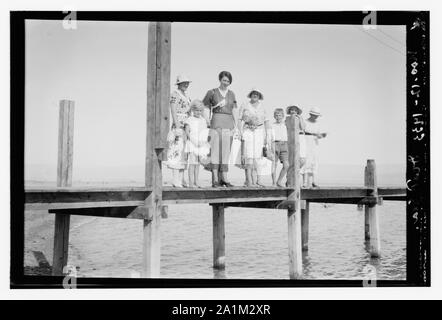 November 12, 1933, aus dem Toten Meer Stockfoto