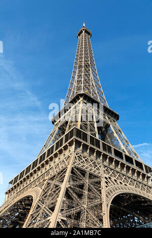 Eiffelturm in Paris, Frankreich Stockfoto