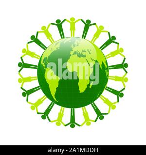 Tag des Friedens vector Hintergrund Stock Vektor