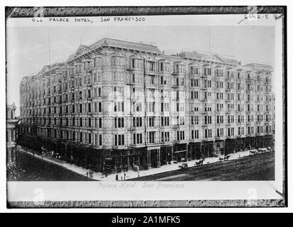 Alte Palace Hotel, San Francisco Stockfoto