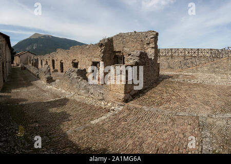 Die Festung von Civitella del Tronto Stockfoto