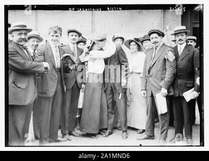 Auf LA LORRAINE, 8/5/14 Stockfoto