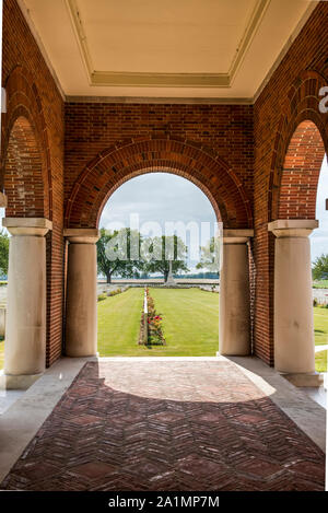 WWI London Friedhof von longueval als Hohe Holz eine von mehreren Schwerpunkte während der Schlacht an der Somme 1916 besser bekannt Stockfoto