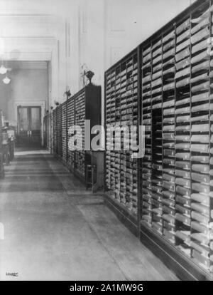 Einen der Stapel in der Bibliothek des Kongresses in Washington, D.C. Stockfoto