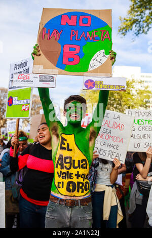 Das globale Klima Streik, Buenos Aires, Argentinien Stockfoto