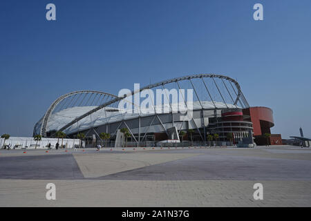 Doha, Katar. Credit: MATSUO. 27 Sep, 2019. Allgemeine Ansicht Athletik: IAAF Leichtathletik WM 2019 in Doha Khalifa International Stadium in Doha, Katar. Credit: MATSUO. K/LBA SPORT/Alamy leben Nachrichten Stockfoto