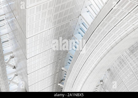 Innenraum der High Speed Rail Station, West Kowloon Hong Kong Stockfoto