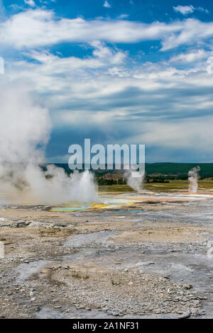 Clepsydra Geyser, Yellowstone National Park Stockfoto