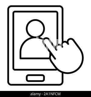 Kontosymbol, Vector Illustration, Business Überblick Stock Vektor
