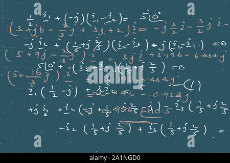 Close up Teil einer Engineering mathematischen Hintergrund Stockfoto