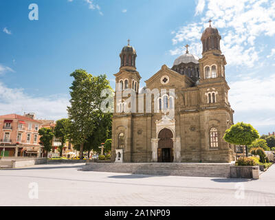 Heilige Cyril und Methodius orthodoxe Kirche Burgas Bulgarien Stockfoto