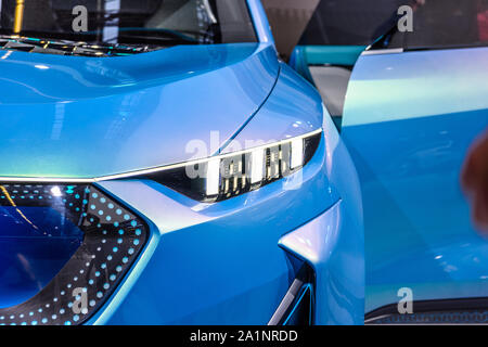 FRANKFURT, Deutschland - September 2019:, IAA International Motor Show Auto Ausstellung. Stockfoto