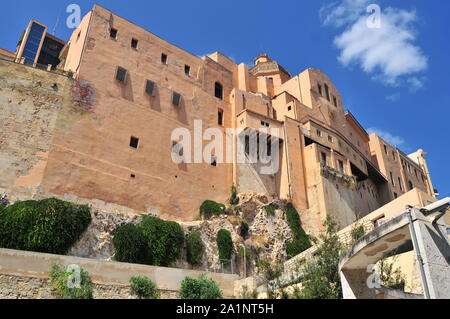 Cagliari, Italien, St. Marien Dom (Kathedrale Santa Maria e Santa Cecilia) (Duomo di Cagliari) Stockfoto