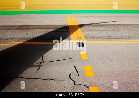 Landung in Barcelona, Spanien. Stockfoto