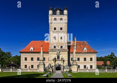 Schloss Greillenstein. In der Gemeinde 'Grellenstein' der Gemeinde Röhrenbach im Bezirk Horn in Niederösterreich Stockfoto