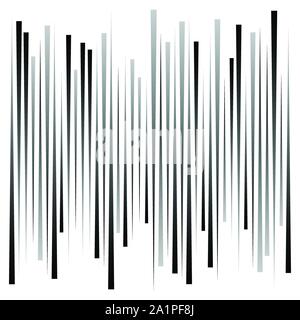 Random, dynamische Linien, Streifen geometrisch-abstrakte Muster. pulsierende, lebendige burst Linien Design. comic Schock, Action, Energie Schlieren, Streifen Stock Vektor