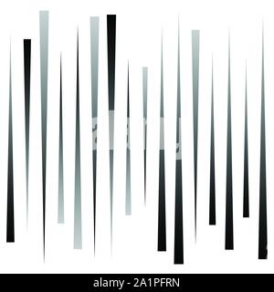 Random, dynamische Linien, Streifen geometrisch-abstrakte Muster. pulsierende, lebendige burst Linien Design. comic Schock, Action, Energie Schlieren, Streifen Stock Vektor