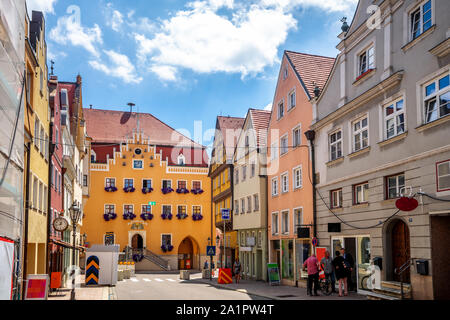 City Hall, Donauwoerth, Deutschland Stockfoto