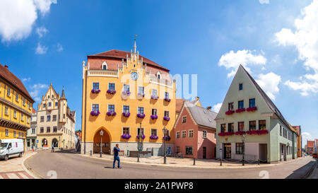 City Hall, Donauwoerth, Deutschland Stockfoto