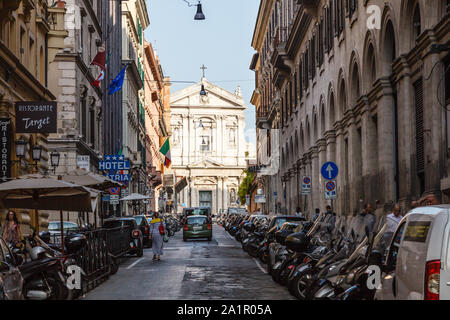 Über Troino, Rom, Italien Stockfoto