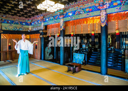 Kunozan Toshogu Schrein in Shizuoka, Japan Stockfoto