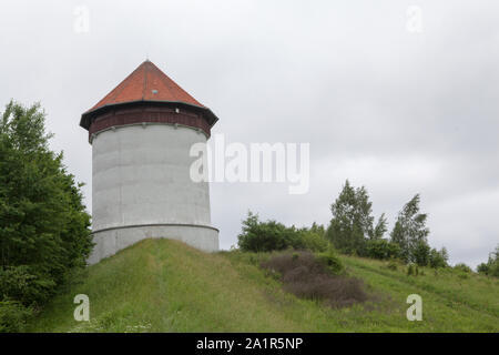 Wieża kompensacyjna Bielkowko - Entschädigung Turm Bielkowko Stockfoto