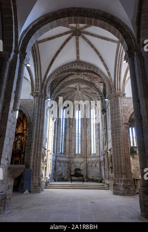 Innenraum des Kloster von San Domingos de Bonaval Santiago de Compostela, Galicien, Spanien Stockfoto