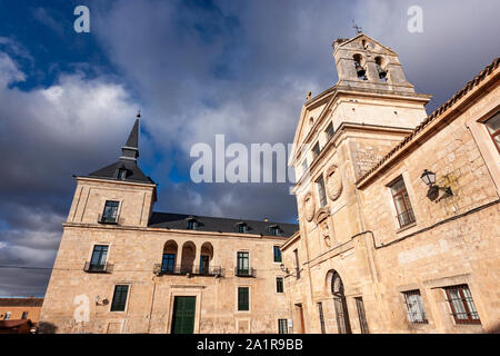 Ducal Palast von Lerma, Lerma, jetzt benutzt ein wie Parador, Dominicas und Kloster San Blas Provinz Burgos, Kastilien, Spanien Stockfoto