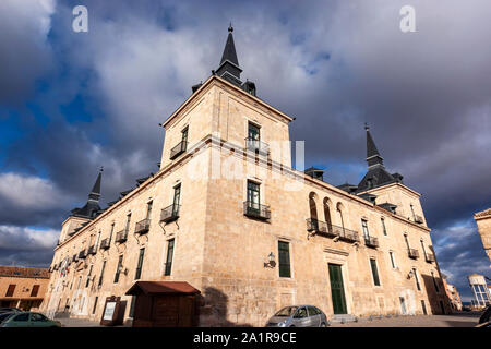 Ducal Palast von Lerma, Lerma, jetzt benutzt ein wie Parador, Provinz Burgos, Kastilien, Spanien Stockfoto