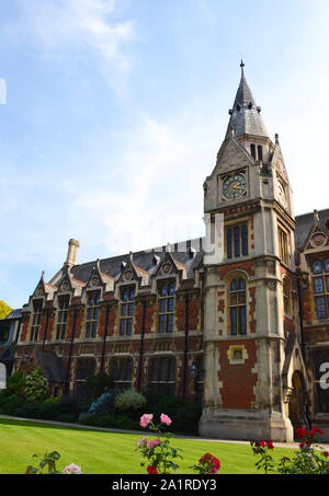 Gebäude des Pembroke College in Cambridge, Großbritannien Stockfoto