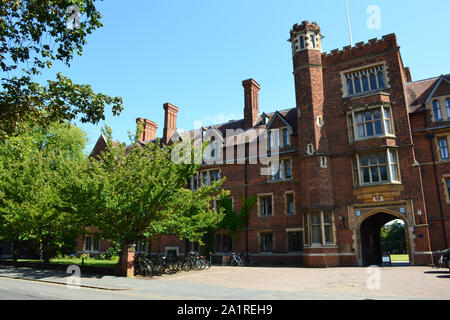 Selwyn College in Cambridge, Großbritannien Stockfoto