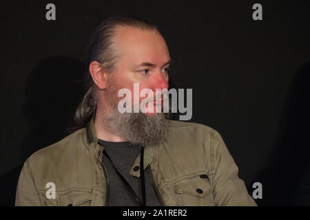 London, Großbritannien. 28 Sep, 2019. Autoren von Krimis auf der diesjährigen Kapitalverbrechen Festival versammelt. James Swallow am Fall der Crime Writers'. Quelle: Uwe Deffner/Alamy leben Nachrichten Stockfoto
