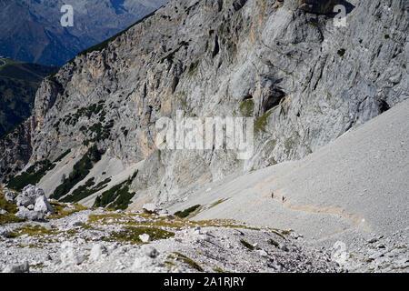 Dolomiti di Brenta im September Stockfoto