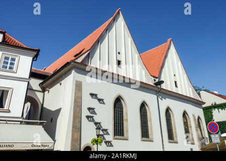 Der Tschechischen Republik Bethlehemskapelle in Prag Betlemske Namesti Platz, Betlemska Kaple Stockfoto
