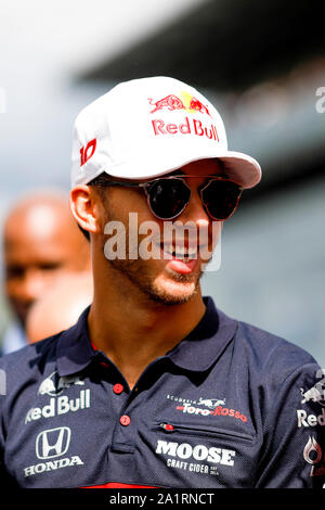 PIERRE GASLY der Scuderia Toro Rosso auf der Formel 1 Grand Prix von Italien in Monza Eni Rennstrecke in Monza, Italien. Stockfoto