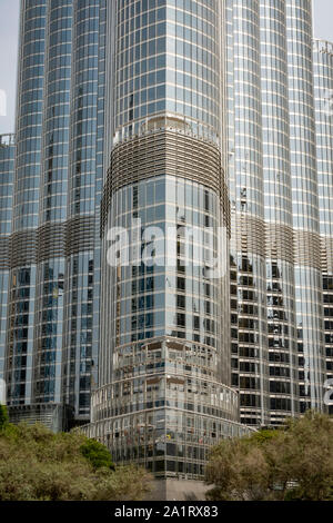 Burj Khalifa, Dubai, Vereinigte Arabische Emirate Stockfoto