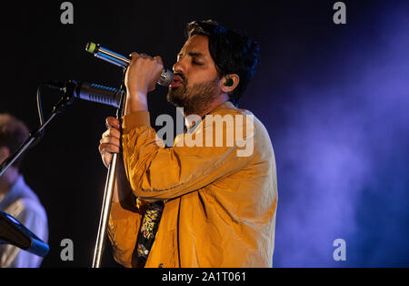 Junge der Riesen in Concerto alla Toscana - Santeria Santeria Social Club, Milano. Foto di Davide Merli Stockfoto