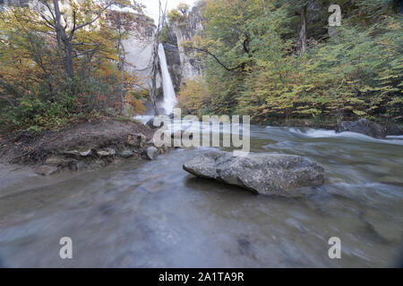 Chorrillo del Salto, El Chalten Argentinien Stockfoto