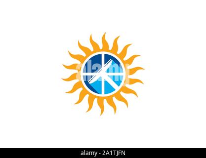Vektor - Sunburst Sternsymbol, Sun burst Formen. Vintage light Starburst logo, Sunburst minimal Logo frames. Sonnenbrand Symbol Vektor, Sonne und Licht Logo. Stock Vektor